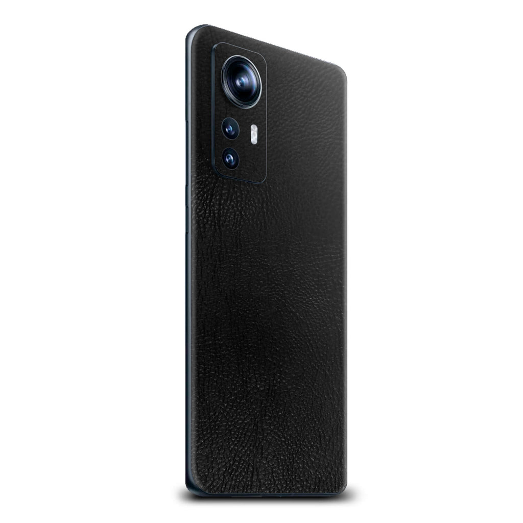 Xiaomi Mi 12 Black leather skins
