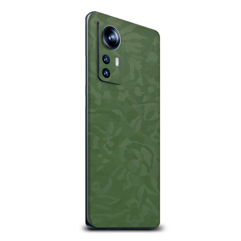 Xiaomi Mi 12 Pro Green camo skins