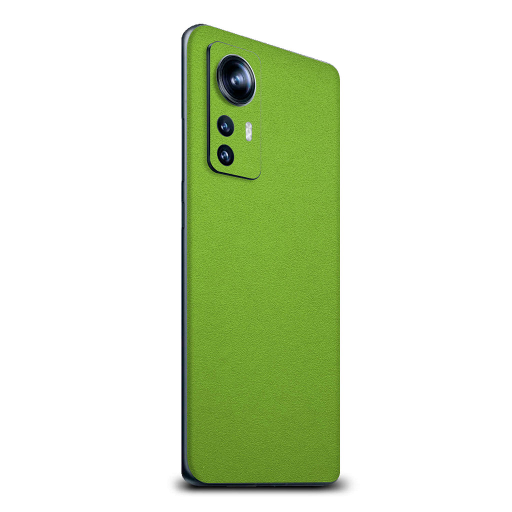 Xiaomi Mi 12 Pro Textured matt green skins