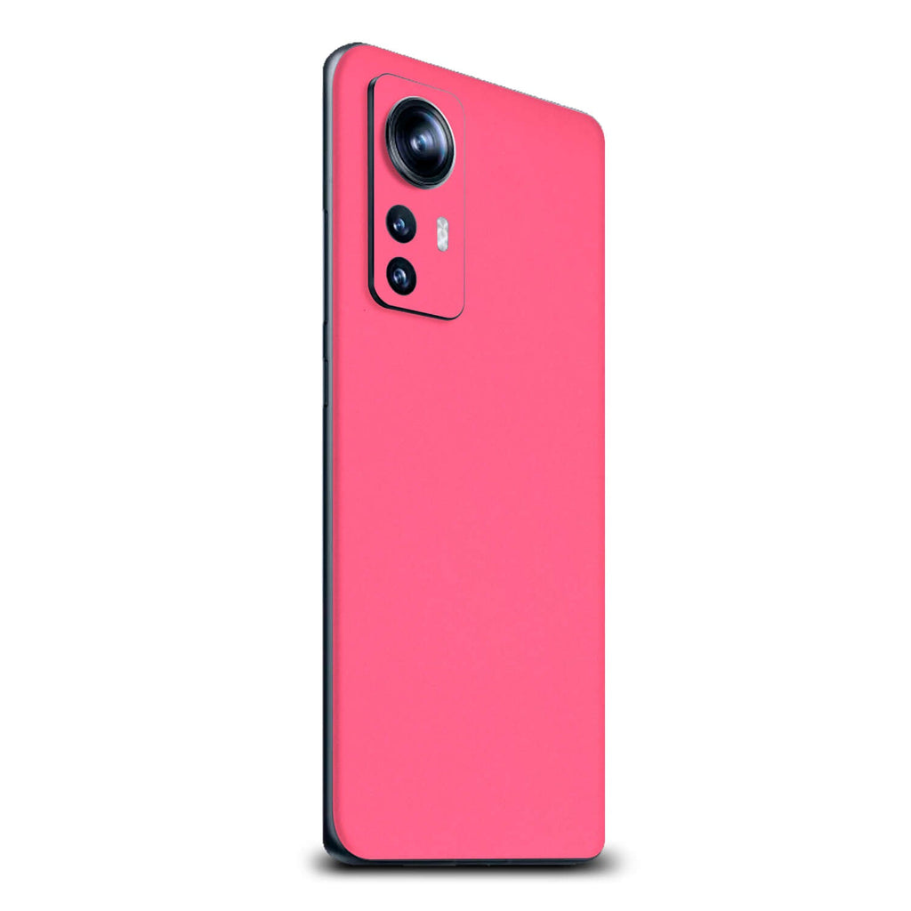Xiaomi Mi 12 Pro Textured matt pink skins