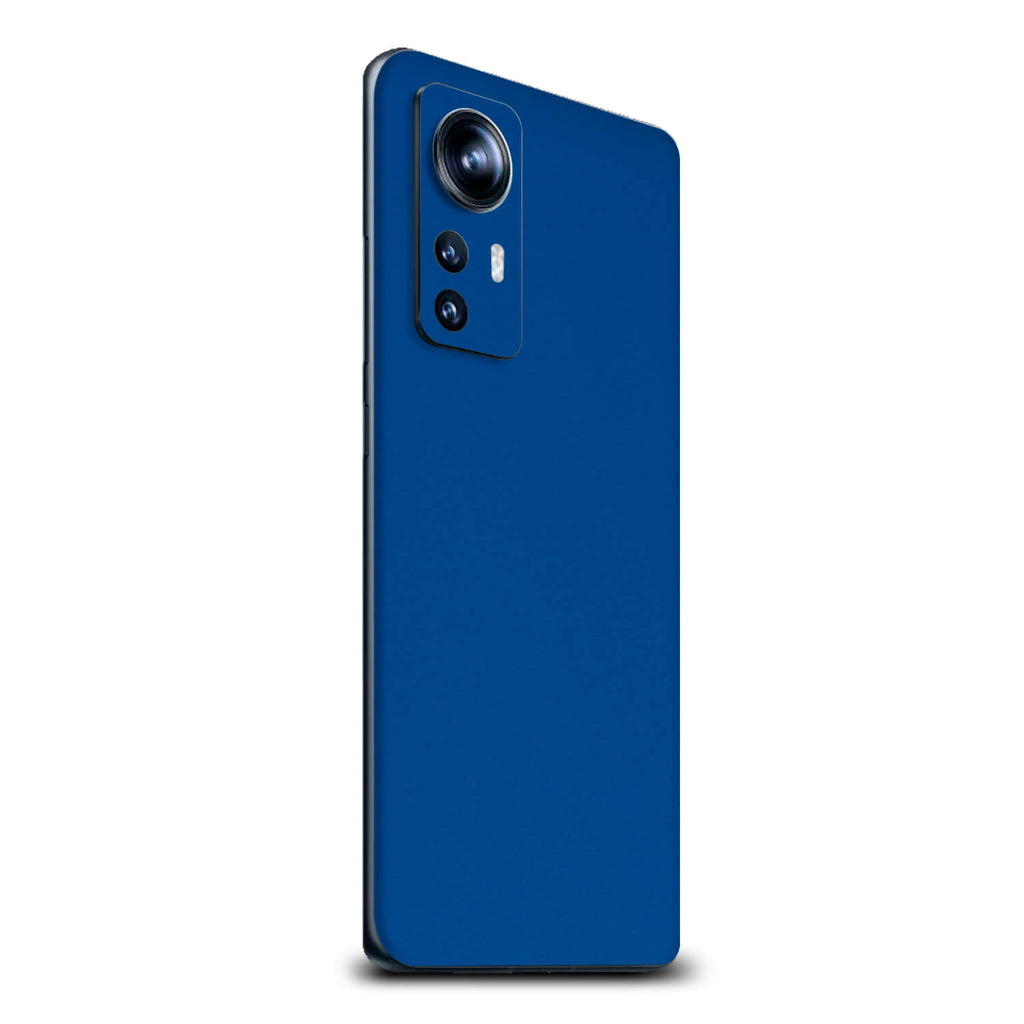 Xiaomi Mi 12 Textured matt royal blue skins