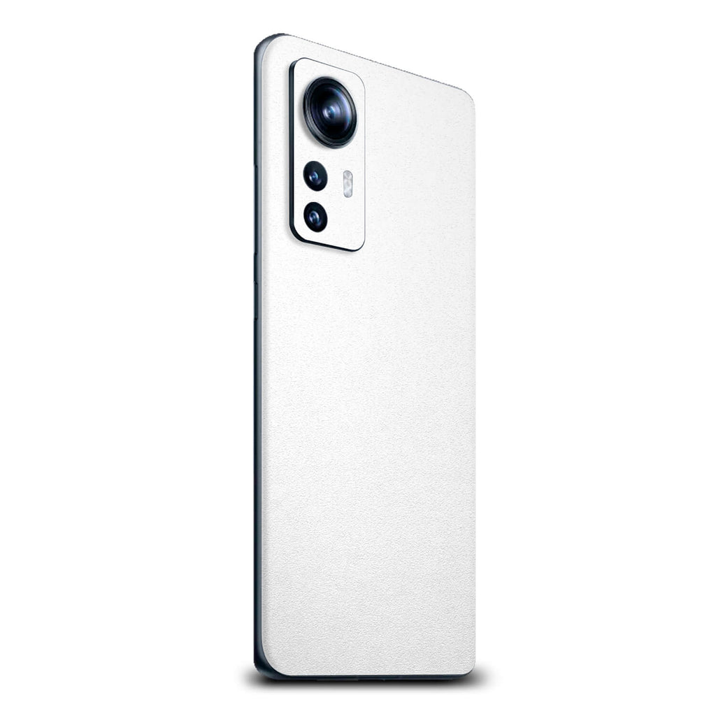Xiaomi Mi 12 Pro Textured matt white skins