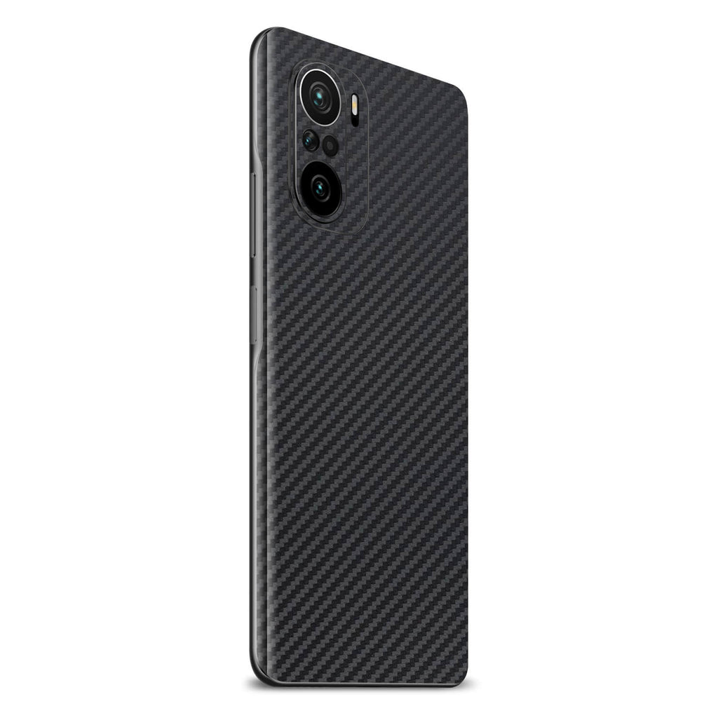Xiaomi Pocophone F3 Black Carbon Fibre Skins