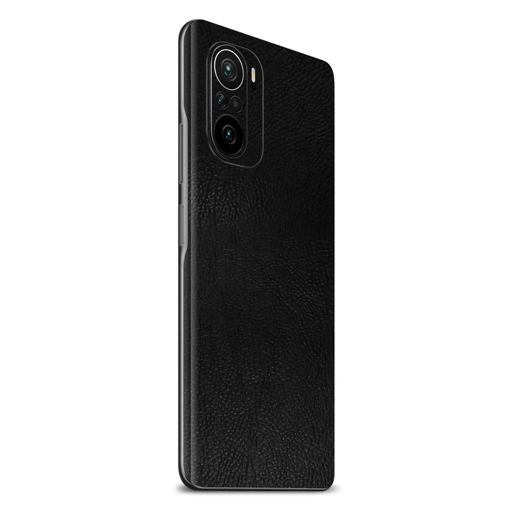 Xiaomi Pocophone F3 Black Leather Skins