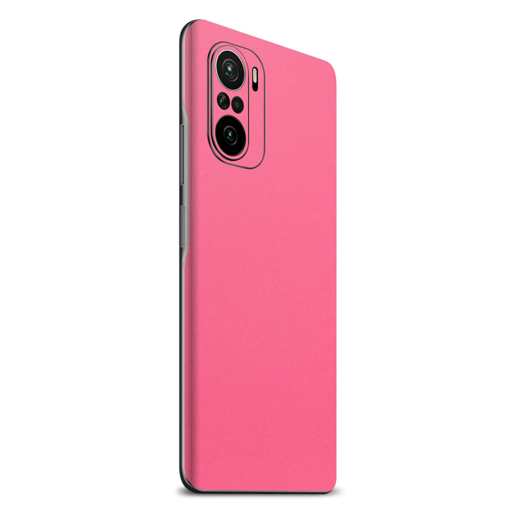 Xiaomi Pocophone F3 Textured Matt Pink Skins