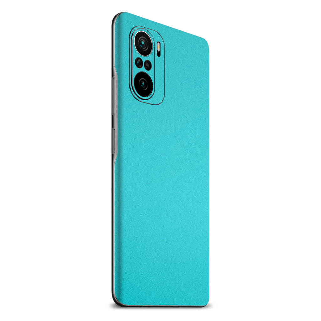 Xiaomi Pocophone F3 Textured Matt Turquoise Skins