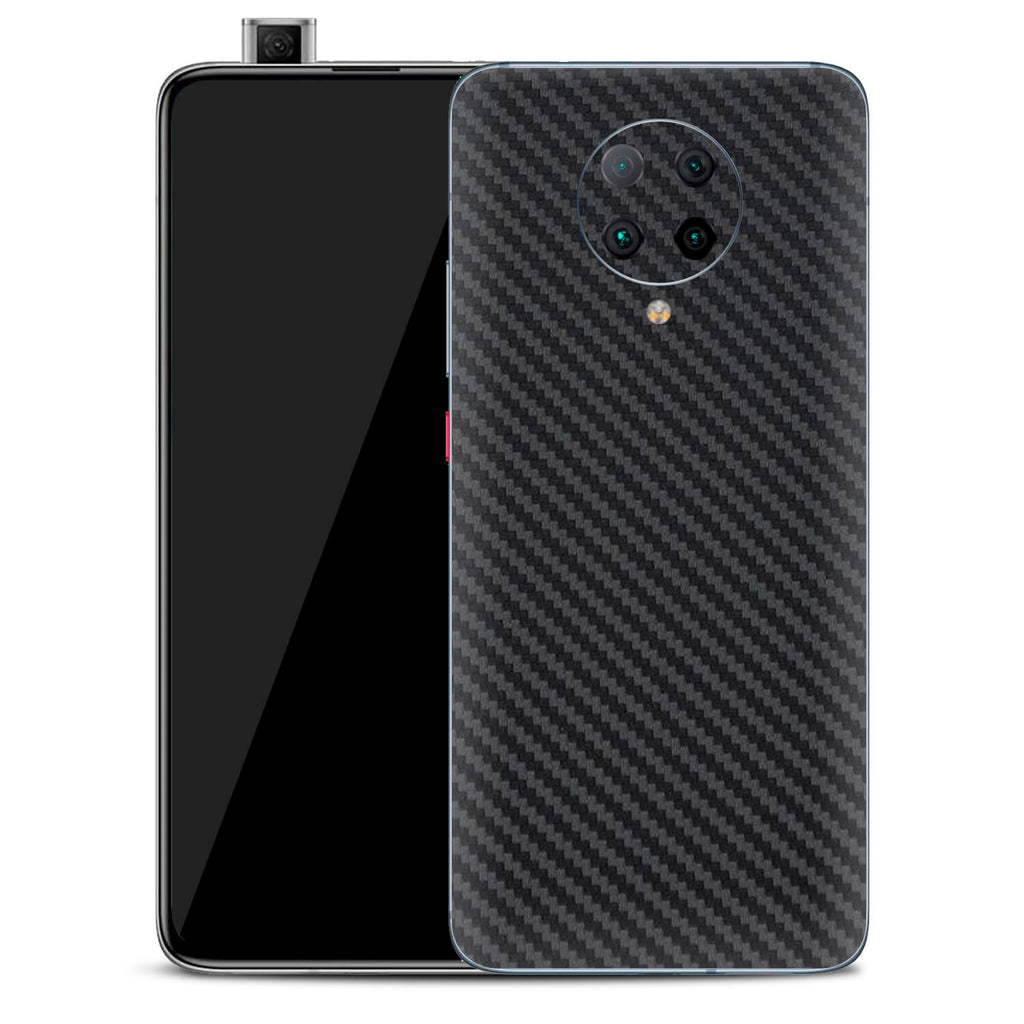 Xiaomi Pocophone F2 Pro Black Carbon Fibre Skins