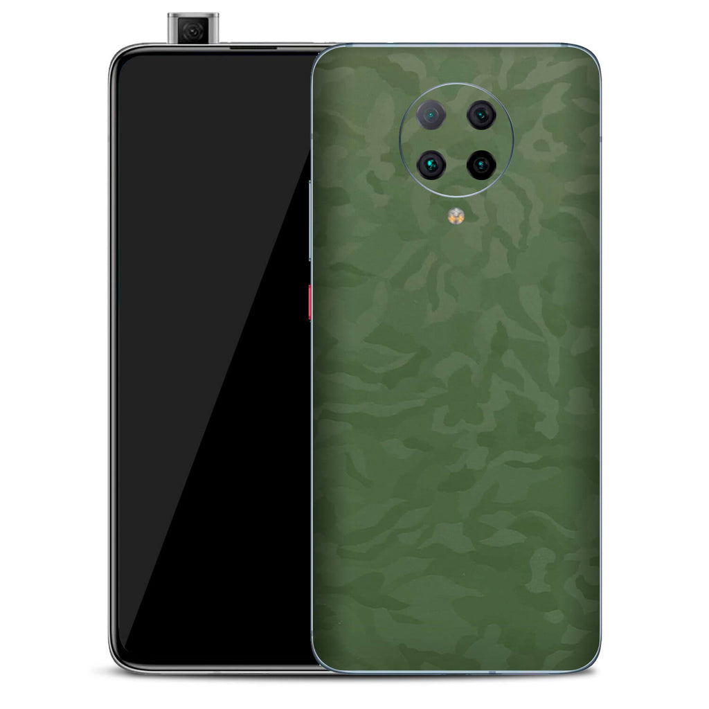 Xiaomi Pocophone F2 Pro Green Camo Skins