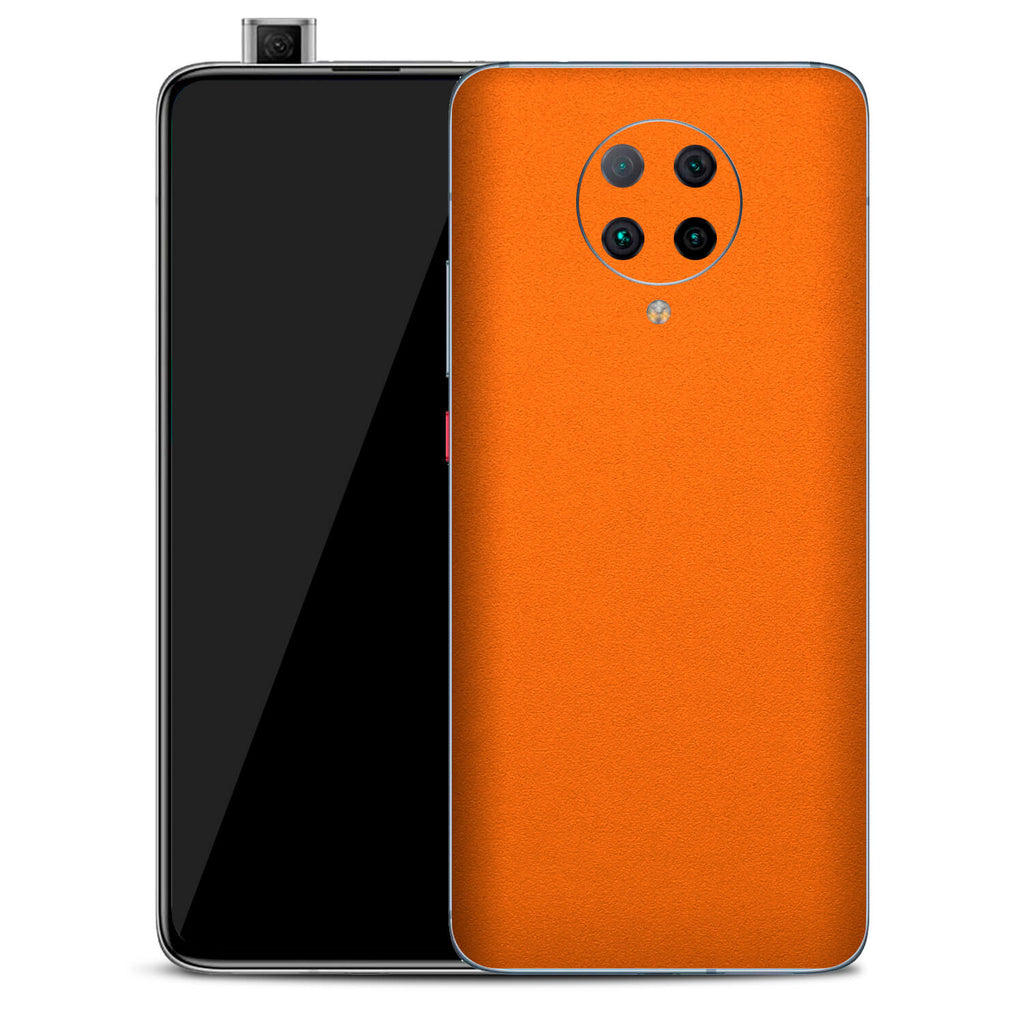 Xiaomi Pocophone F2 Pro Textured Matt Orange Skins