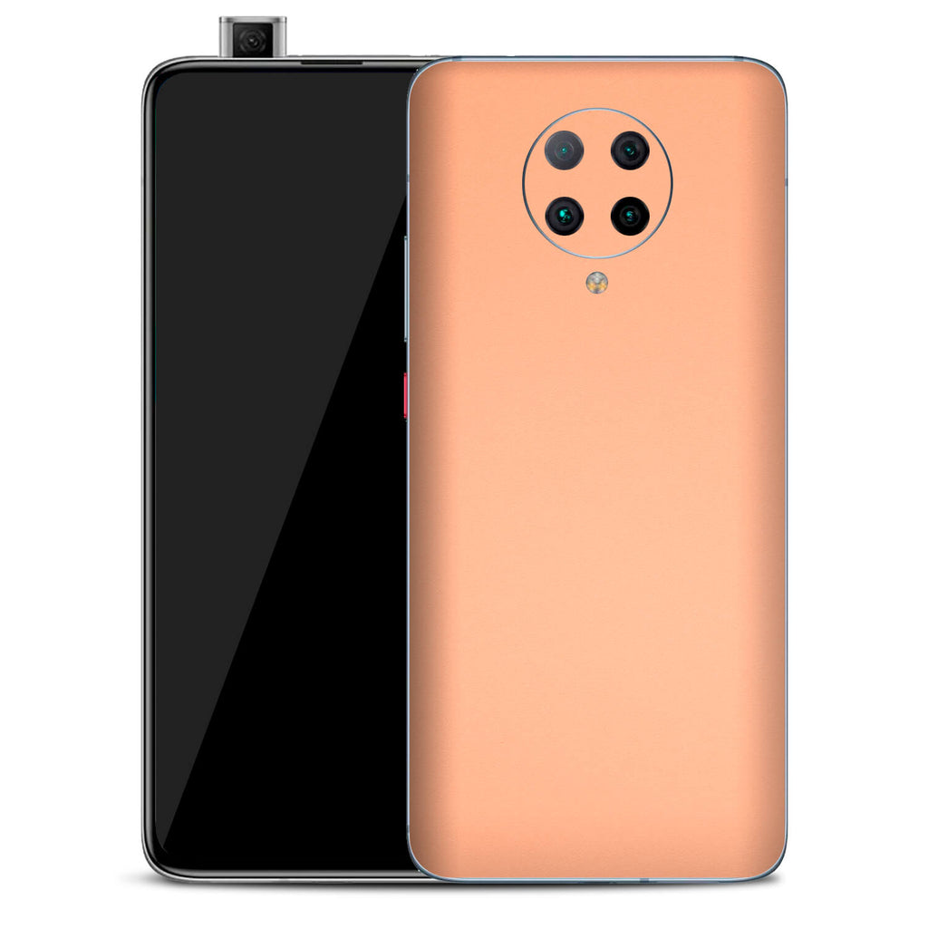 Xiaomi Pocophone F2 Pro Textured Matt Peach Skins