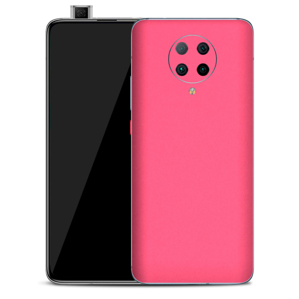 Xiaomi Pocophone F2 Pro Textured Matt Pink Skins