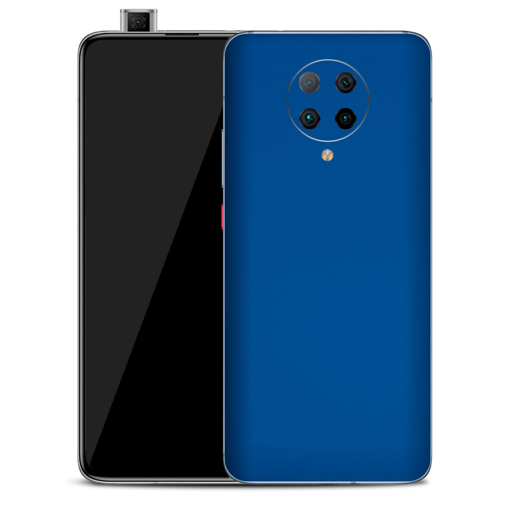 Xiaomi Pocophone F2 Pro Textured Matt Royal Blue Skins
