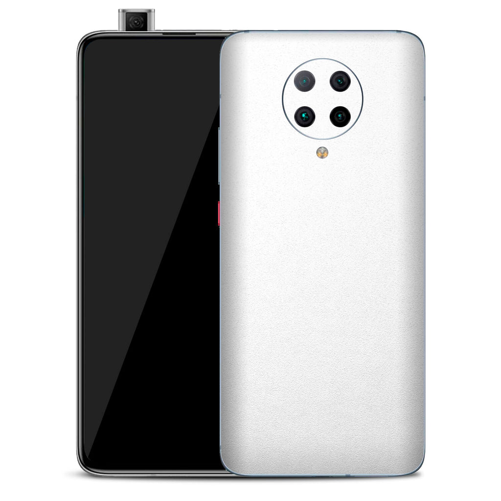 Xiaomi Pocophone F2 Pro Textured Matt White Skins