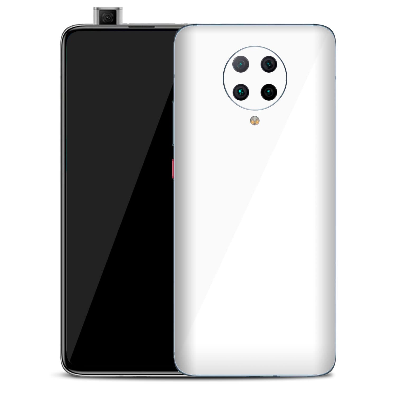 Xiaomi Pocophone F2 Pro White Gloss Skins