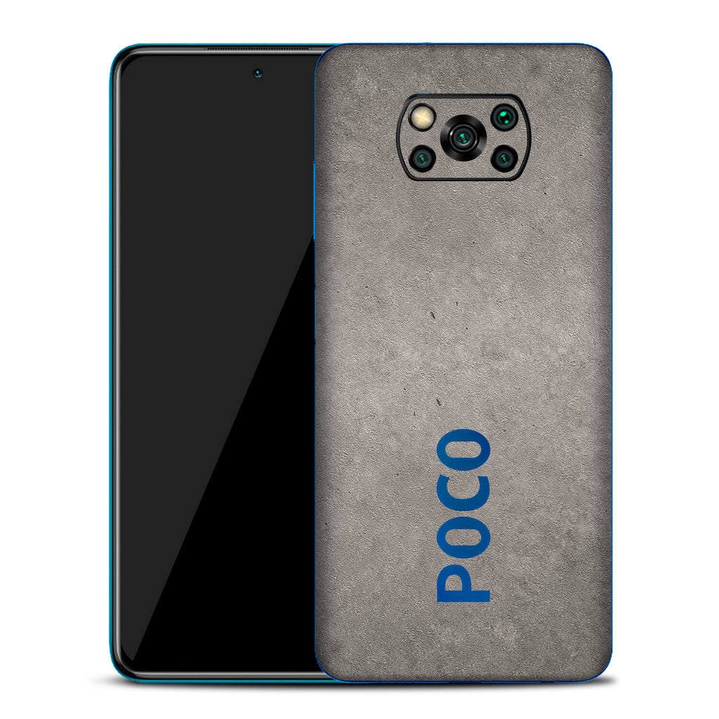 Xiaomi Pocophone X3 Sahara Concrete Skins