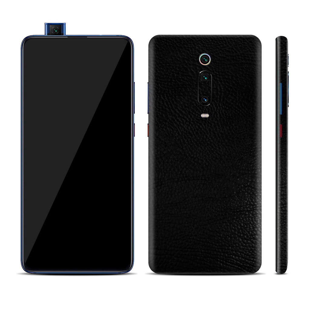Xiaomi Mi 9T Black Leather Skins