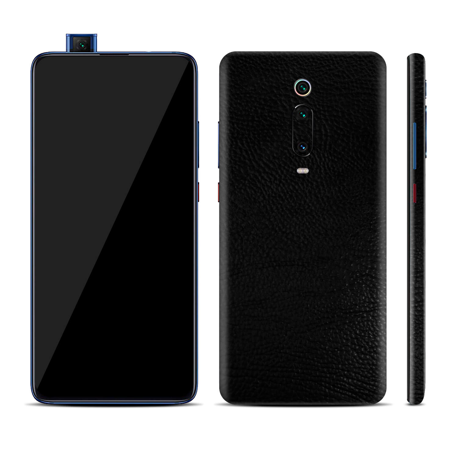 Xiaomi Mi 9T Pro Black Leather Skins