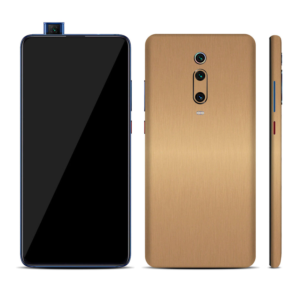 Xiaomi Mi 9T Brushed Gold Skins