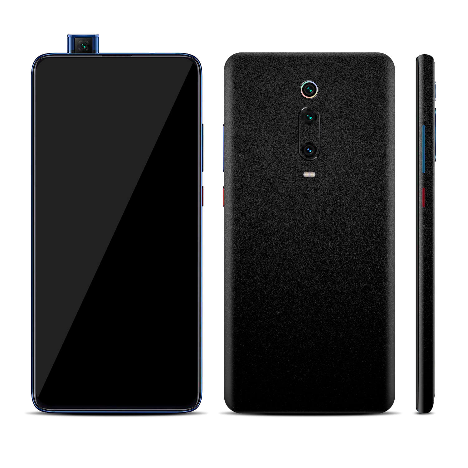 Xiaomi Mi 9T Textured Matt Black Skins