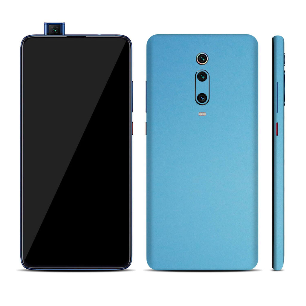 Xiaomi Mi 9T Pro Textured Matt Light Blue Skins