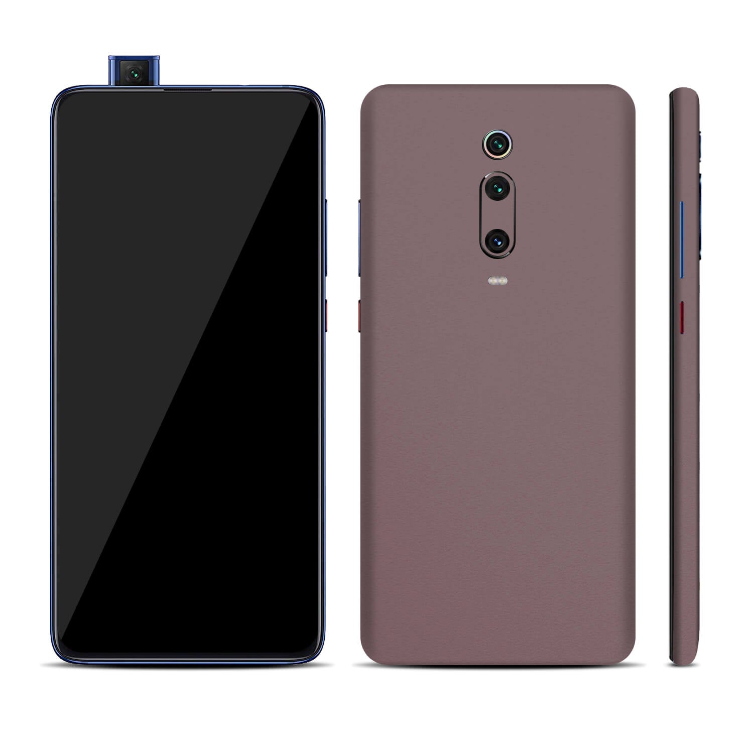 Xiaomi Mi 9T Textured Matt Mulberry Skins