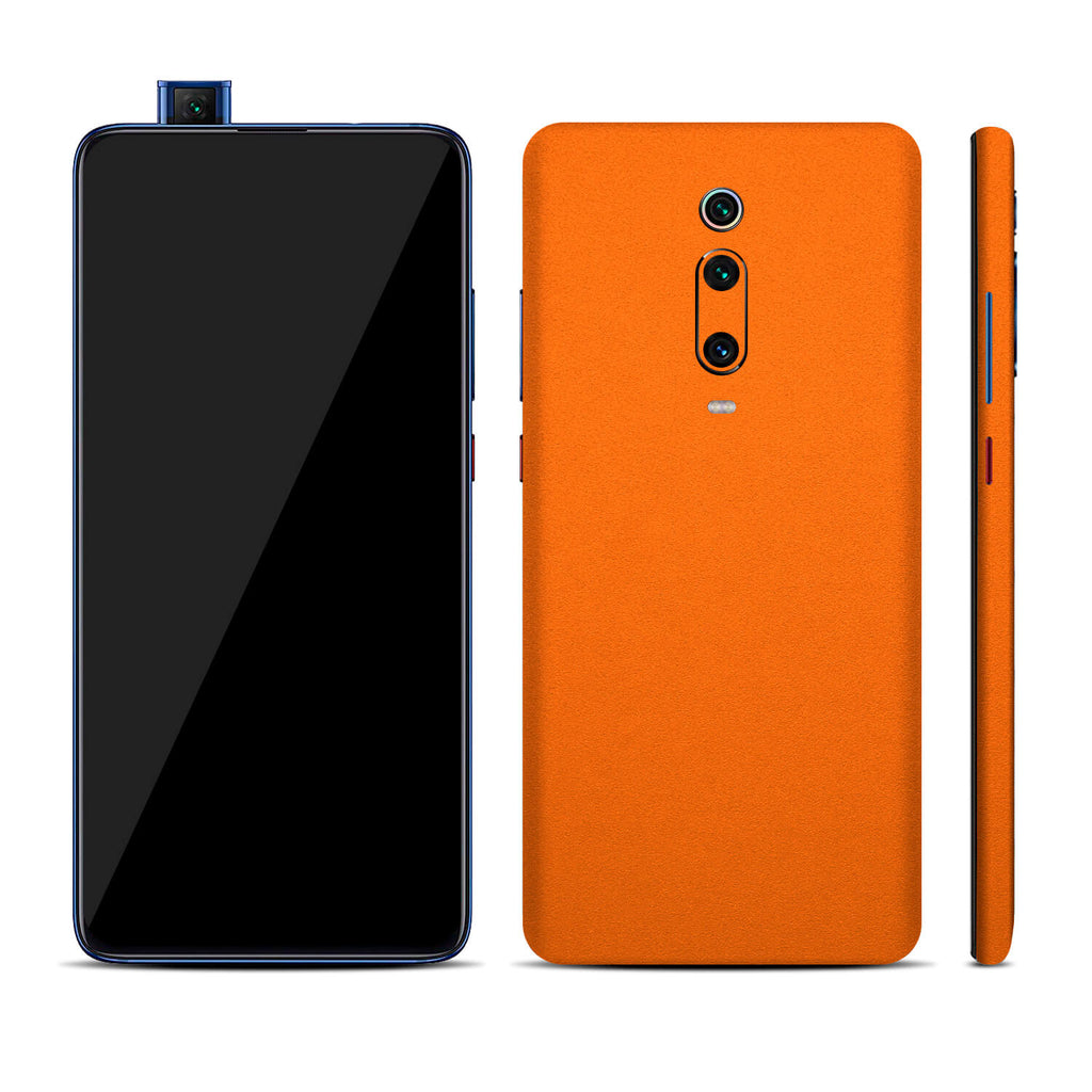 Xiaomi Mi 9T Pro Textured Matt Orange Skins