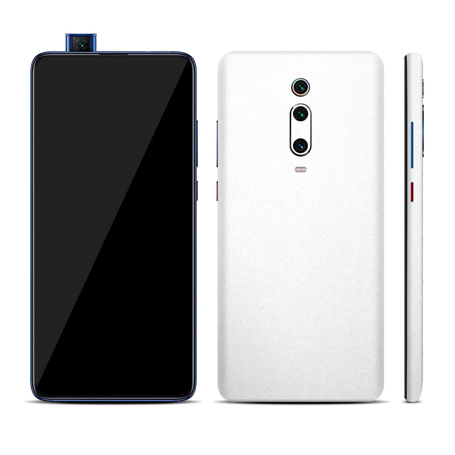 Xiaomi Mi 9T Pro Textured Matt White Skins