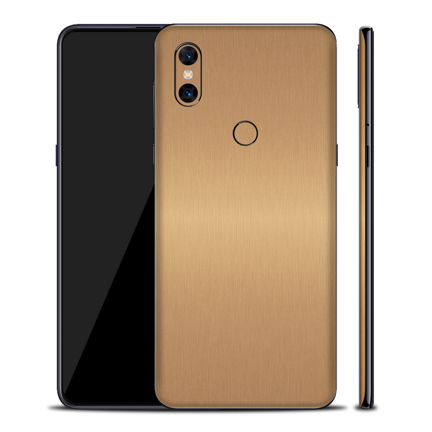 Xiaomi Mi Mix 3 Brushed Gold Skins