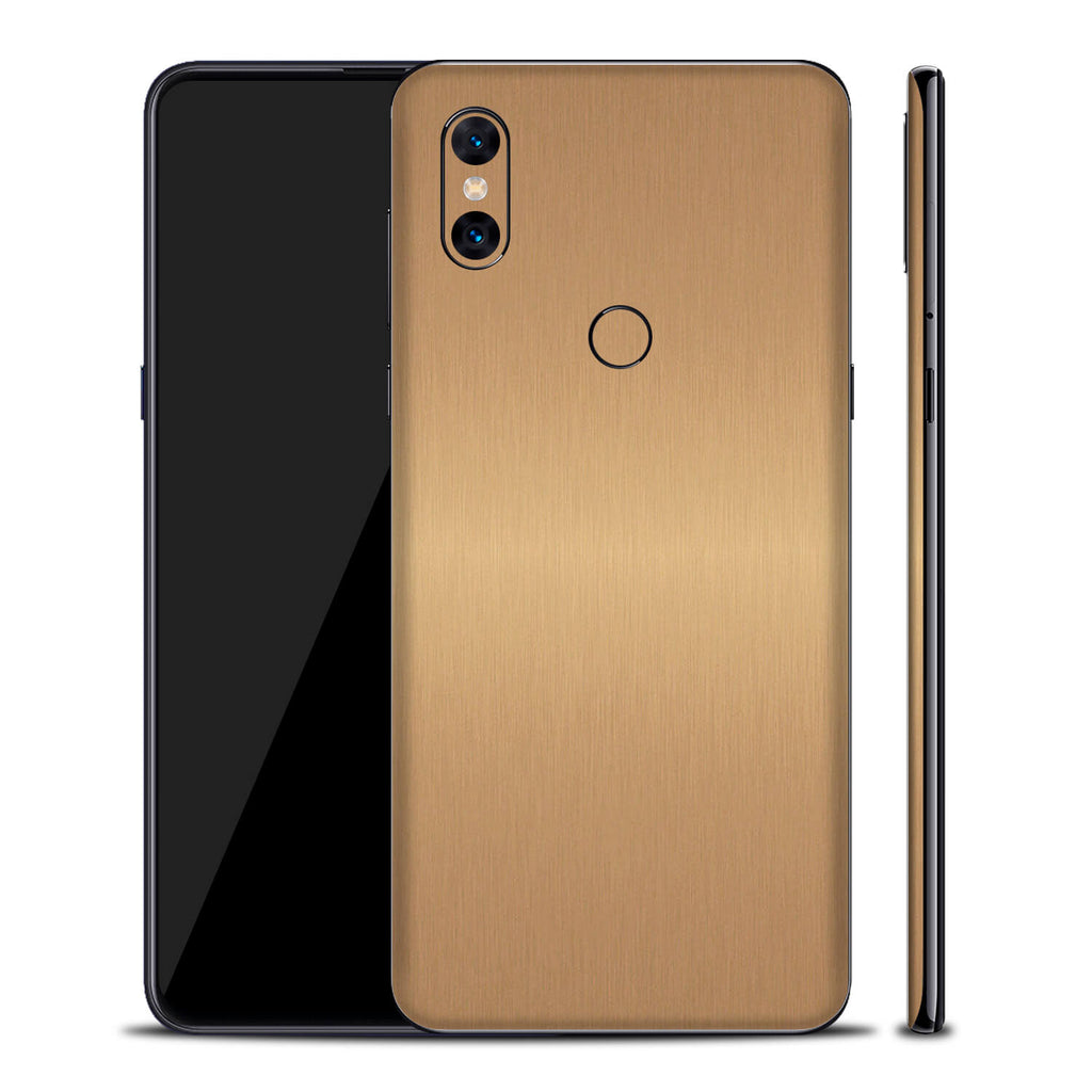 Xiaomi Mi Mix 3 Brushed Gold Skins