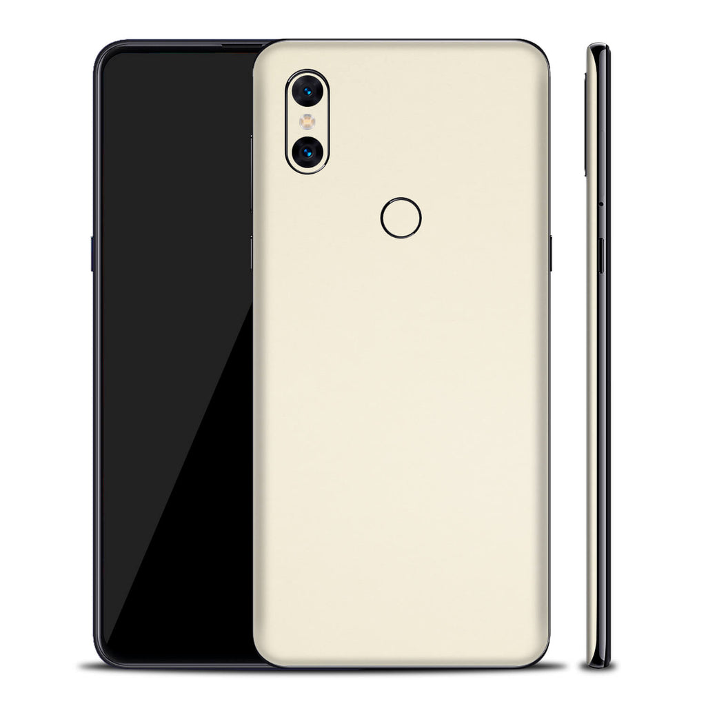 Xiaomi Mi Mix 3 5G Textured Matt Cream Skins