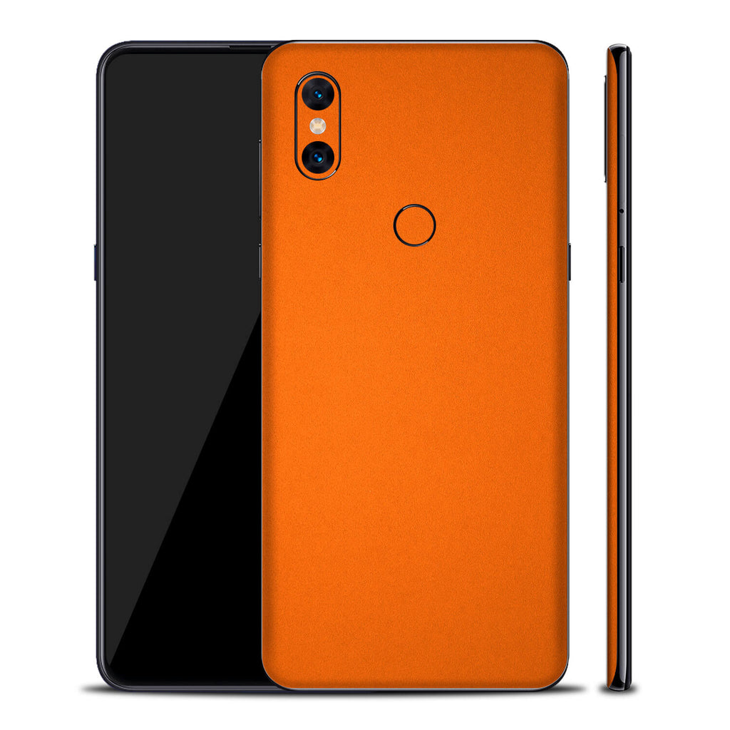 Xiaomi Mi Mix 3 5G Textured Matt Orange Skins