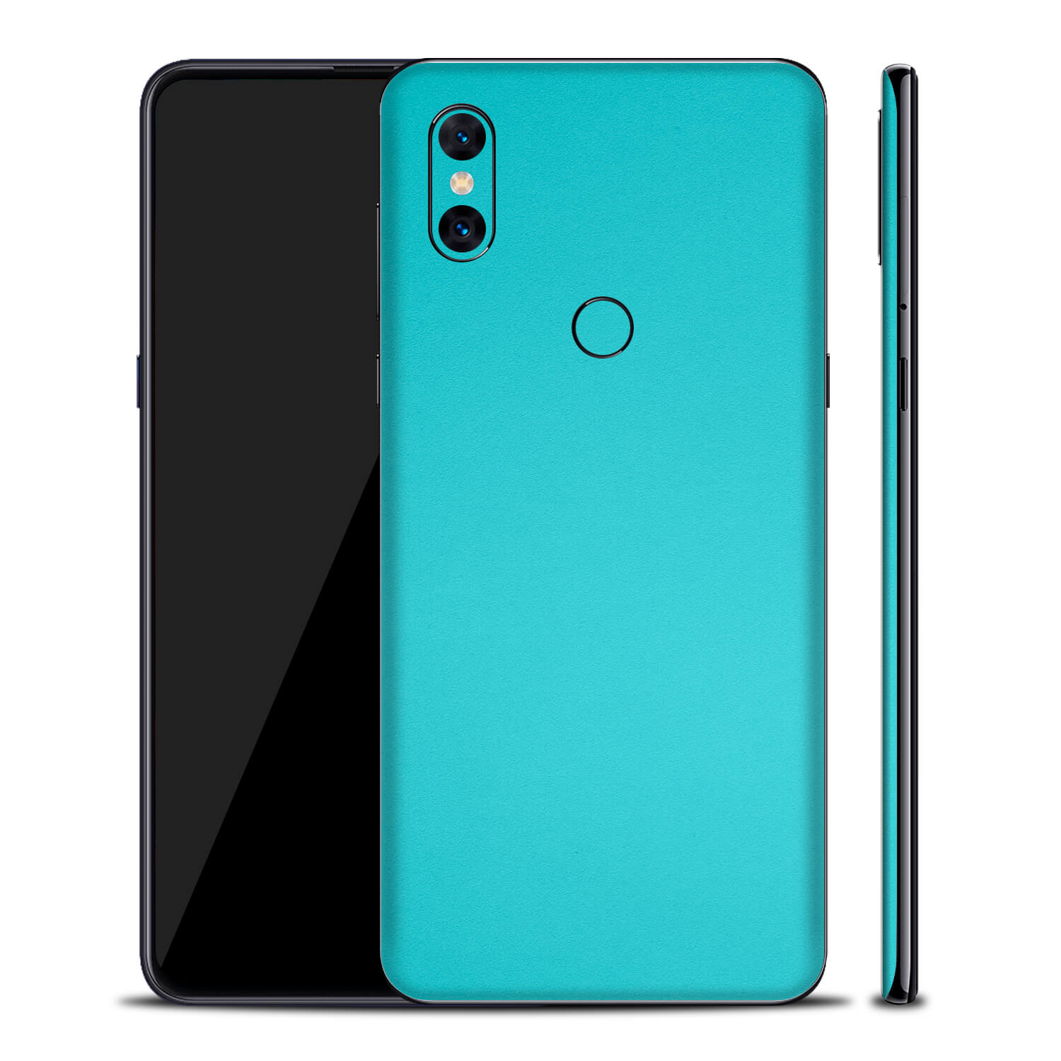 Xiaomi Mi Mix 3 Textured Matt Turquoise Skins