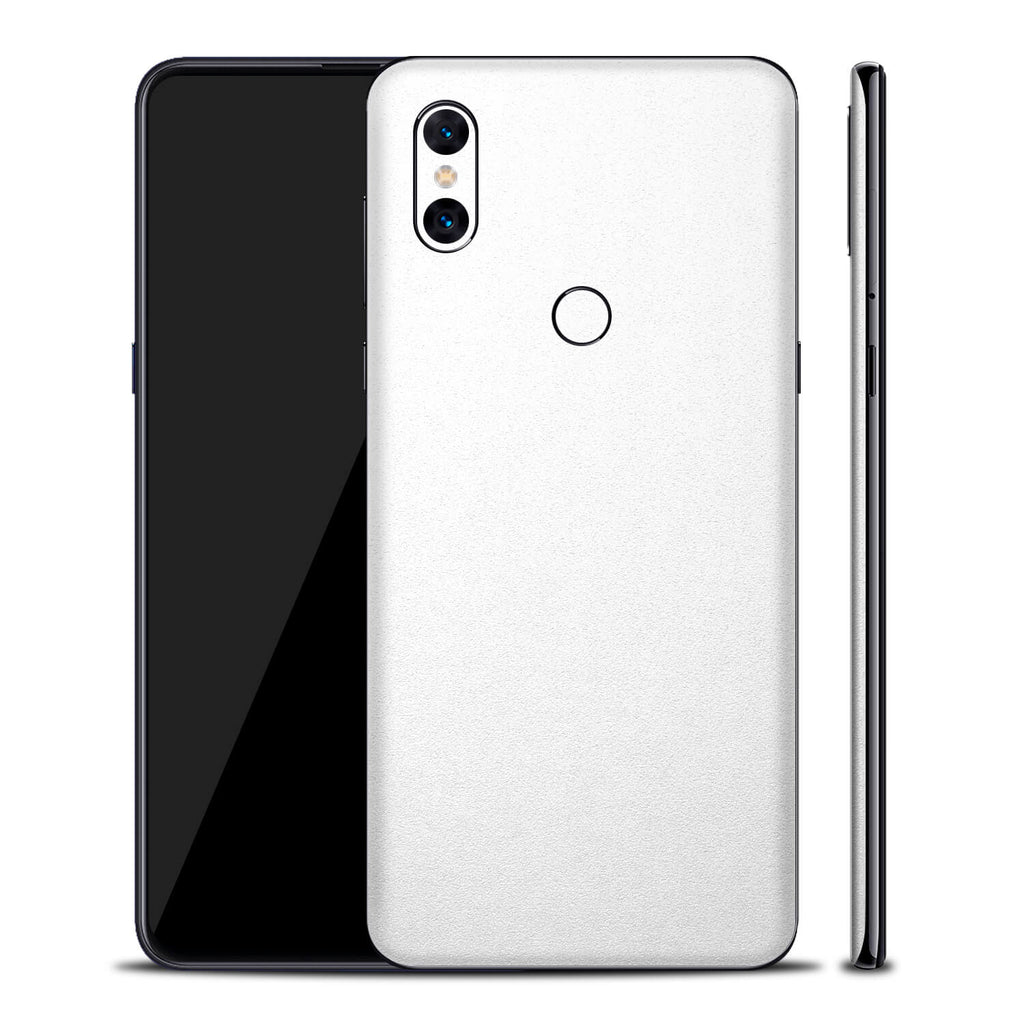 Xiaomi Mi Mix 3 5G Textured Matt White Skins