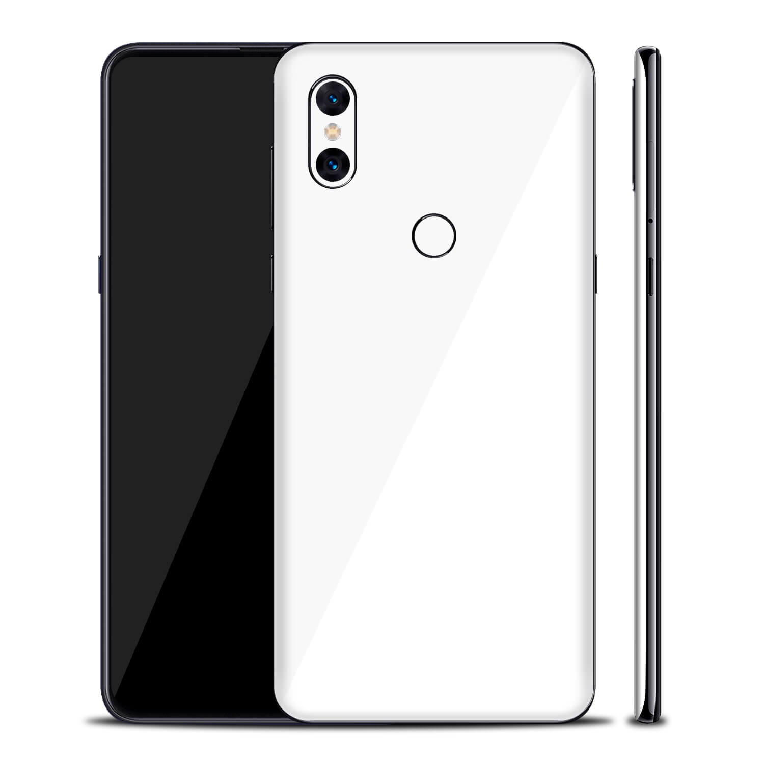 Xiaomi Mi Mix 3 White Gloss Skins