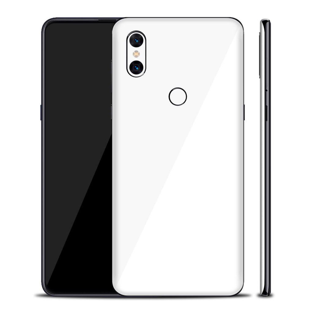 Xiaomi Mi Mix 3 White Gloss Skins