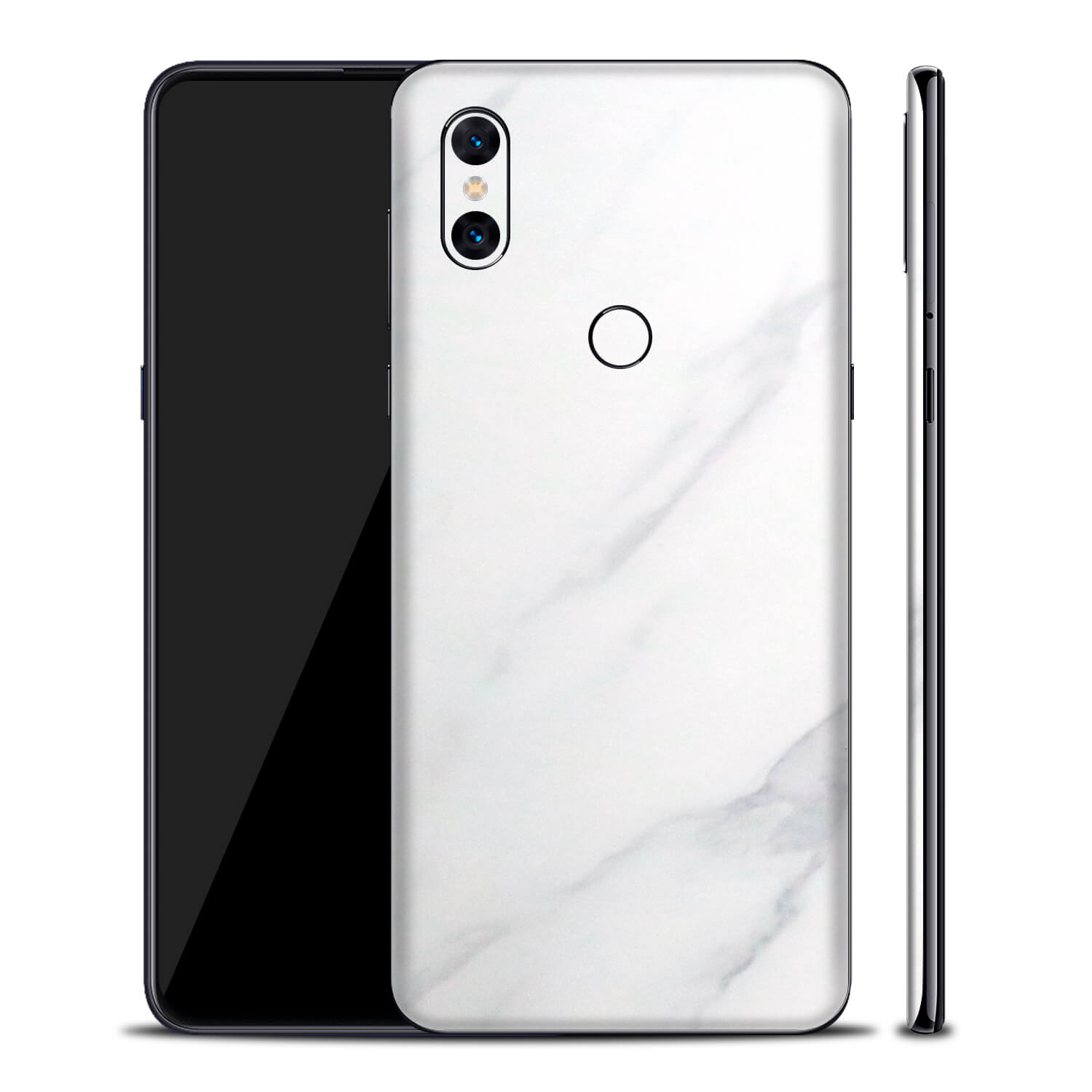 Xiaomi Mi Mix 3 White Marble Skins