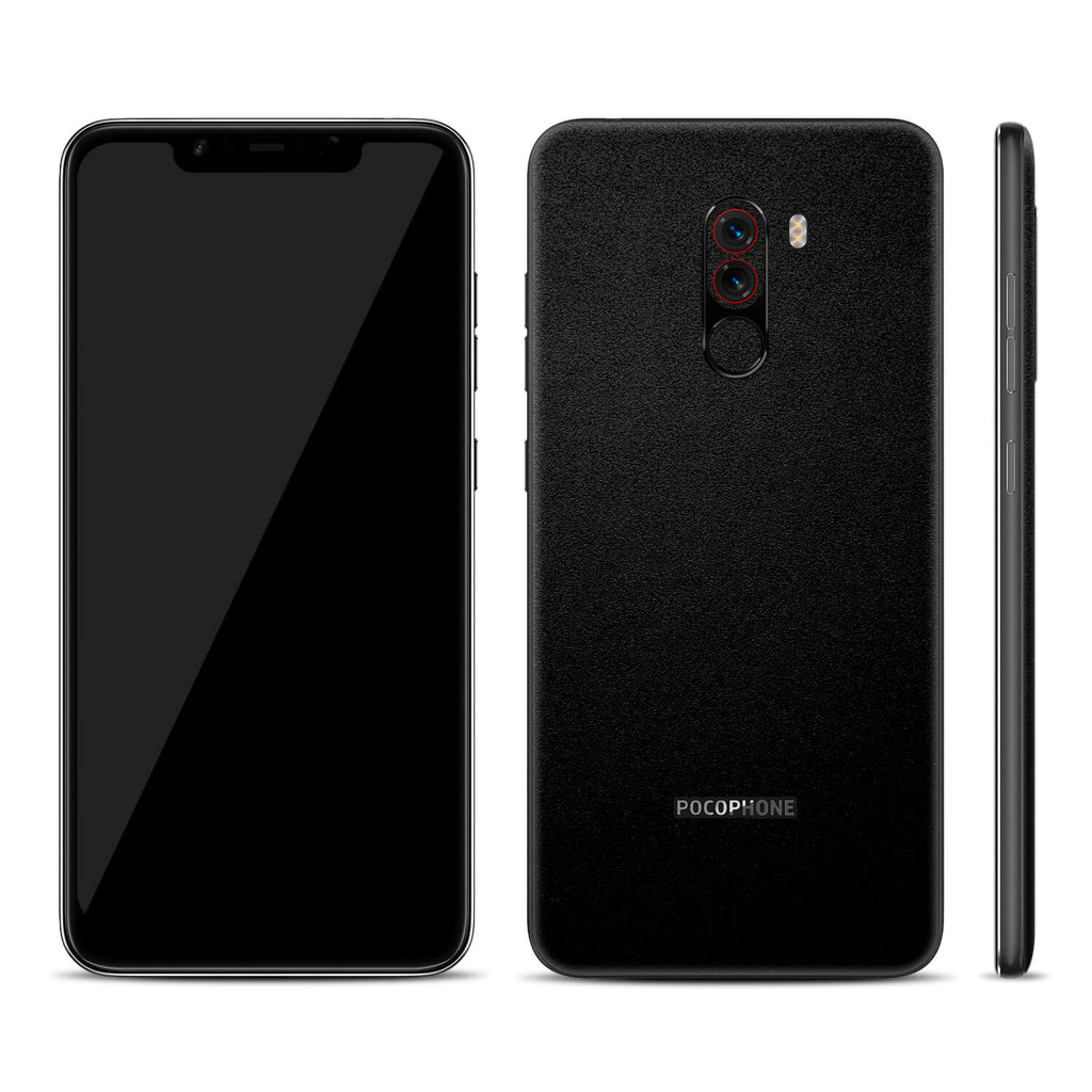 Xiaomi Pocophone F1 Textured Matt Black Skins